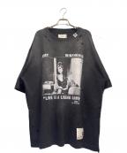MIHARA YASUHIROミハラヤスヒロ）の古着「U/MUSIC x MMY AMY Print T-shirt」｜ブラック