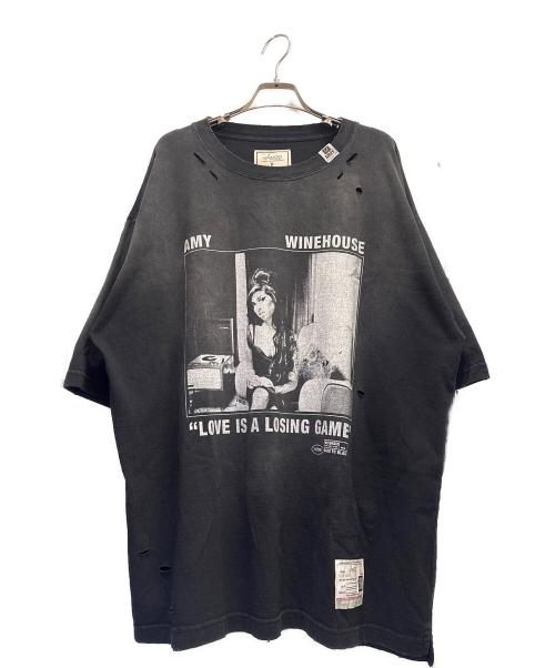 MIHARA YASUHIRO（ミハラヤスヒロ）MIHARA YASUHIRO (ミハラヤスヒロ) U/MUSIC x MMY AMY Print T-shirt ブラック サイズ:48の古着・服飾アイテム