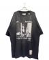 MIHARA YASUHIRO（ミハラヤスヒロ）の古着「U/MUSIC x MMY AMY Print T-shirt」｜ブラック
