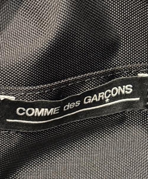 COMME des GARCONS（コムデギャルソン）COMME des GARCONS (コムデギャルソン) フェイクレザーハンドバッグ ブラックの古着・服飾アイテム