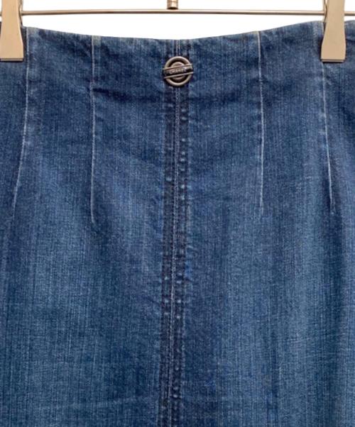CHANEL（シャネル）CHANEL (シャネル) デニムスカート インディゴ サイズ:34の古着・服飾アイテム
