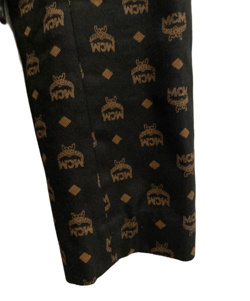 MCM（エムシーエム）MCM (エムシーエム) アナグラム ステンカラーコート ブラック サイズ:Lの古着・服飾アイテム