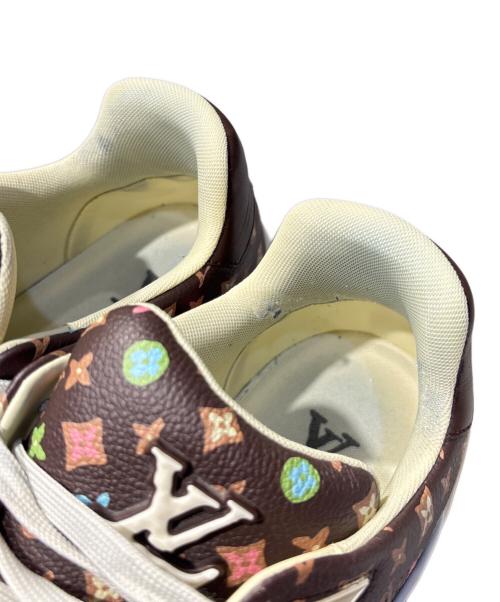 LOUIS VUITTON（ルイ ヴィトン）LOUIS VUITTON (ルイ ヴィトン) Tyler, the Creator LV Trainer Sneaker ブラウン サイズ:7　1/2の古着・服飾アイテム