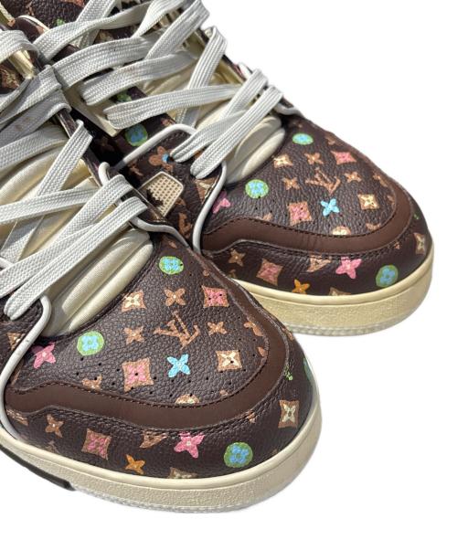 LOUIS VUITTON（ルイ ヴィトン）LOUIS VUITTON (ルイ ヴィトン) Tyler, the Creator LV Trainer Sneaker ブラウン サイズ:7　1/2の古着・服飾アイテム