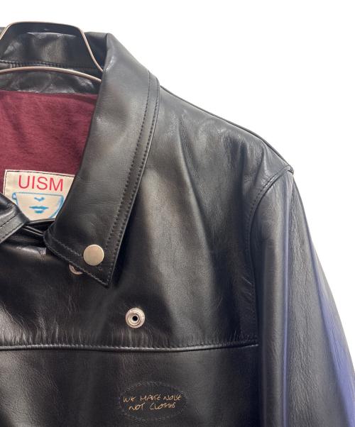 UNDERCOVERISM（アンダーカバーイズム）UNDERCOVERISM (アンダーカバーイズム) レザージャケット ブラック サイズ:3の古着・服飾アイテム