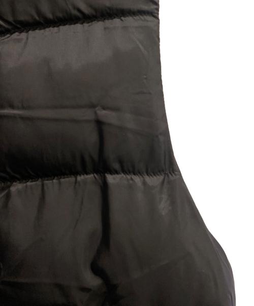 UNDERCOVER（アンダーカバー）UNDERCOVER (アンダーカバー) 縮絨ジップアップナイロン切替ダウンベスト ブラック サイズ:2の古着・服飾アイテム