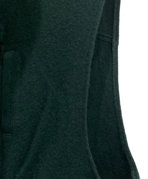 UNDERCOVER（アンダーカバー）UNDERCOVER (アンダーカバー) 縮絨ウールニットベスト グリーン サイズ:2の古着・服飾アイテム