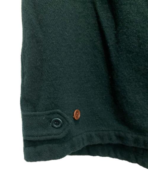 UNDERCOVER（アンダーカバー）UNDERCOVER (アンダーカバー) 縮絨ウールニットベスト グリーン サイズ:2の古着・服飾アイテム