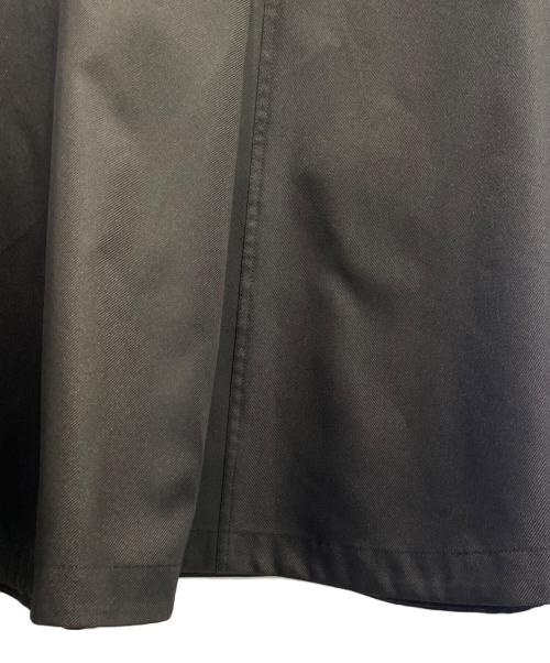 COMME des GARCONS HOMME PLUS（コムデギャルソンオムプリュス）COMME des GARCONS HOMME PLUS (コムデギャルソンオムプリュス) ポリエステルAラインスカート ブラック サイズ:XLの古着・服飾アイテム