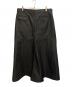 COMME des GARCONS HOMME PLUS (コムデギャルソンオムプリュス) ポリエステルAラインスカート ブラック サイズ:XL：50000円