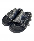 KIDS LOVE GAITEキッズラブゲイト）の古着「KLG sandals」｜ブラック