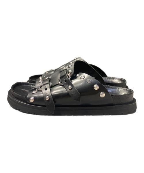 KIDS LOVE GAITE（キッズラブゲイト）KIDS LOVE GAITE (キッズラブゲイト) KLG sandals ブラック サイズ:27.5の古着・服飾アイテム
