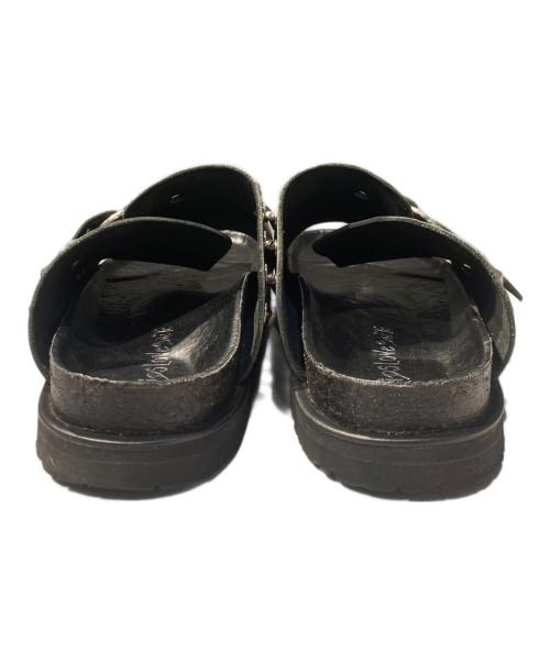 KIDS LOVE GAITE（キッズラブゲイト）KIDS LOVE GAITE (キッズラブゲイト) KLG sandals ブラック サイズ:27.5の古着・服飾アイテム
