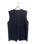 HOMME PLISSE ISSEY MIYAKE (オム プリッセ イッセイ ミヤケ) プリーツベスト ネイビー サイズ:3：25000円