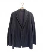 HOMME PLISSE ISSEY MIYAKEオム プリッセ イッセイ ミヤケ）の古着「プリーツテーラードジャケット」｜ネイビー