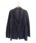 HOMME PLISSE ISSEY MIYAKE（オム プリッセ イッセイ ミヤケ）の古着「プリーツテーラードジャケット」｜ネイビー