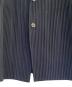中古・古着 HOMME PLISSE ISSEY MIYAKE (オム プリッセ イッセイ ミヤケ) プリーツテーラードジャケット ネイビー サイズ:2：50000円