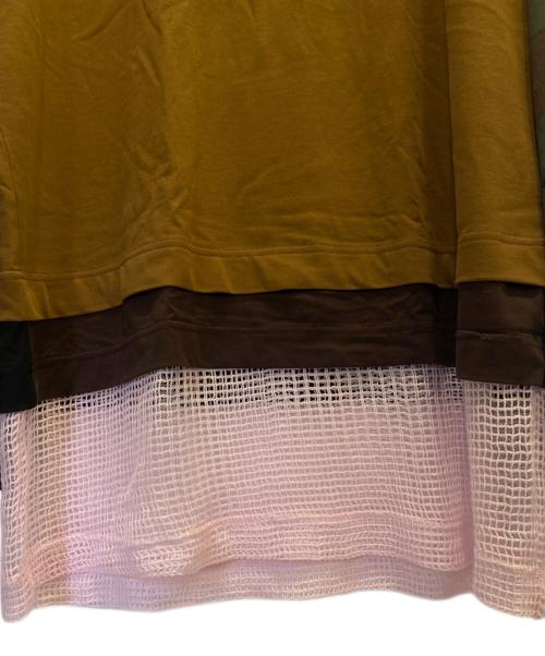 GIVENCHY（ジバンシィ）GIVENCHY (ジバンシィ) カットソーワンピース ブラウン サイズ:XXLの古着・服飾アイテム