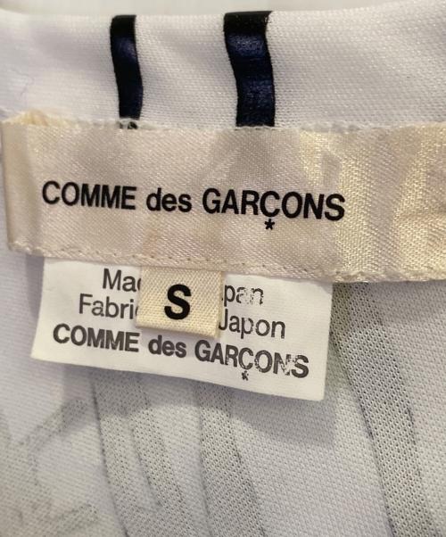 COMME des GARCONS（コムデギャルソン）COMME des GARCONS (コムデギャルソン) 鉄線カットソー ホワイト サイズ:Sの古着・服飾アイテム