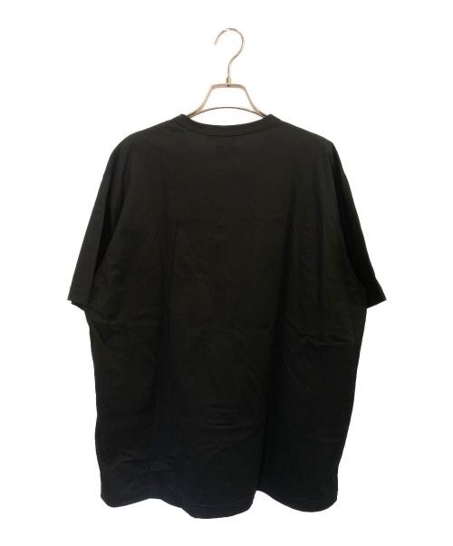 JUNYA WATANABE MAN（ジュンヤワタナベマン）JUNYA WATANABE MAN (ジュンヤワタナベマン)  Lousy Livin グラフィック パッチワーク バインダーネック Tシャツ ブラック サイズ:Mの古着・服飾アイテム