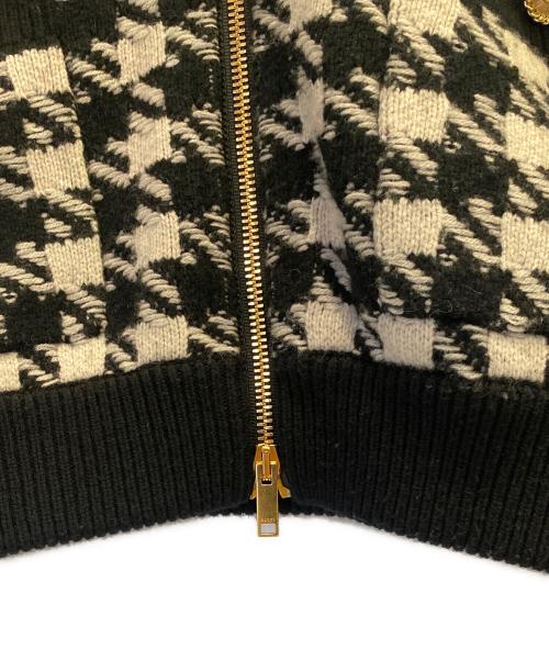 GUCCI（グッチ）GUCCI (グッチ) ボンバージャケット ホワイト×ブラック サイズ:Sの古着・服飾アイテム