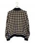 GUCCI (グッチ) ボンバージャケット ホワイト×ブラック サイズ:S：40000円