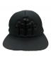 CHROME HEARTS (クロムハーツ) Calf Hair Cemetery Cross Mesh Trucker Hat ブラック サイズ:ONE SIZE：170000円