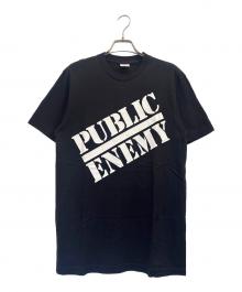 SUPREME×UNDERCOVER（シュプリーム×アンダーカバー）の古着「Public Enemy Tシャツ」｜ブラック