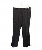 SECOND/LAYERセカンドレイヤー）の古着「PASO FLARE TROUSER/トラウザーズ」｜ブラック