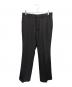 SECOND/LAYER（セカンドレイヤー）の古着「PASO FLARE TROUSER/トラウザーズ」｜ブラック