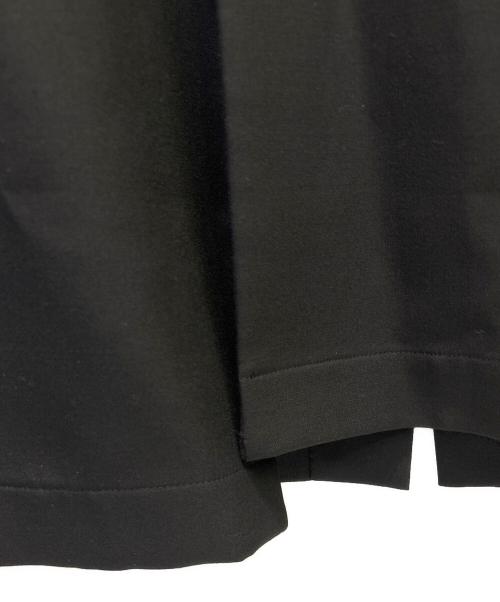 GROUND Y（グラウンドワイ）GROUND Y (グラウンドワイ) ギャバ シングル ロング ベスト  ブラック サイズ:３の古着・服飾アイテム