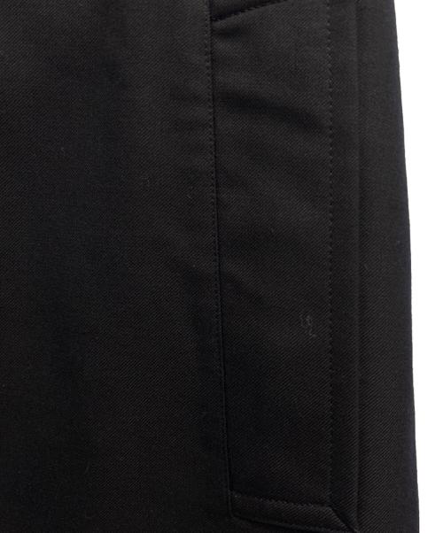 GROUND Y（グラウンドワイ）GROUND Y (グラウンドワイ) ギャバ シングル ロング ベスト  ブラック サイズ:３の古着・服飾アイテム