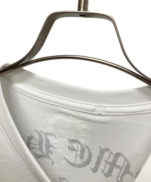 CHROME HEARTS（クロムハーツ）CHROME HEARTS (クロムハーツ) CH ARCH LS T-THIRT(シーエイチアーチロングスリーブTシャツ) ホワイト サイズ:SMALLの古着・服飾アイテム