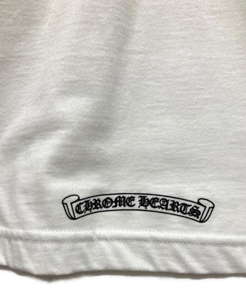 CHROME HEARTS（クロムハーツ）CHROME HEARTS (クロムハーツ) CH ARCH LS T-THIRT(シーエイチアーチロングスリーブTシャツ) ホワイト サイズ:SMALLの古着・服飾アイテム