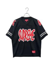 SUPREME（シュプリーム）の古着「Reflective Football Jersey」｜ブラック×レッド