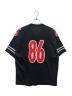 SUPREME (シュプリーム) Reflective Football Jersey ブラック×レッド サイズ:S：18000円