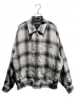 WACKO MARIAワコマリア）の古着「OMBRE CHECK 50's JACKET（TYPE-2）」｜グレー