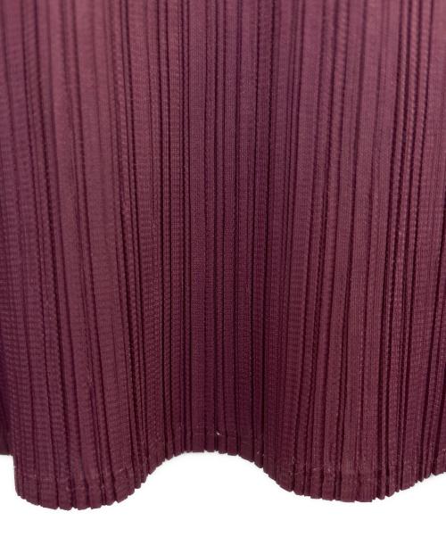 PLEATS PLEASE（プリーツプリーズ）PLEATS PLEASE (プリーツプリーズ) ノースリーブカットソー パープル サイズ:3の古着・服飾アイテム