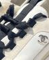 中古・古着 CHANEL (シャネル) ローカット マトラッセ スニーカー ホワイト サイズ:43：65000円