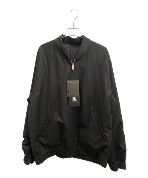 UNDERCOVER（アンダーカバー）UNDERCOVER (アンダーカバー) ウールサキソニー生地トラックジャケット ブラック サイズ:4の古着・服飾アイテム