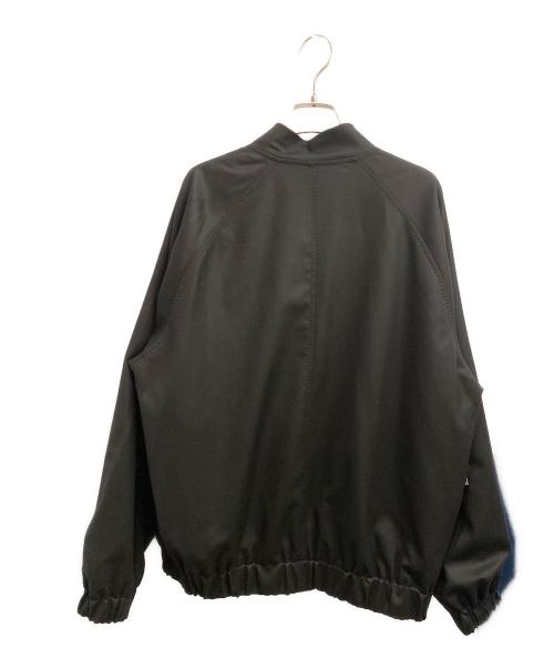 UNDERCOVER（アンダーカバー）UNDERCOVER (アンダーカバー) ウールサキソニー生地トラックジャケット ブラック サイズ:4の古着・服飾アイテム