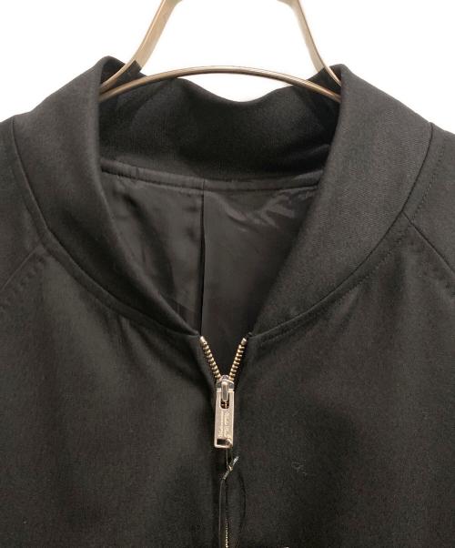 UNDERCOVER（アンダーカバー）UNDERCOVER (アンダーカバー) ウールサキソニー生地トラックジャケット ブラック サイズ:4の古着・服飾アイテム