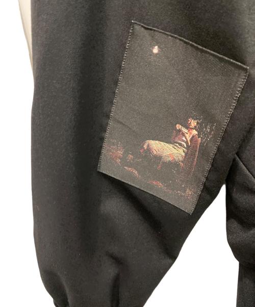 UNDERCOVER（アンダーカバー）UNDERCOVER (アンダーカバー) ウールサキソニー生地トラックジャケット ブラック サイズ:4の古着・服飾アイテム