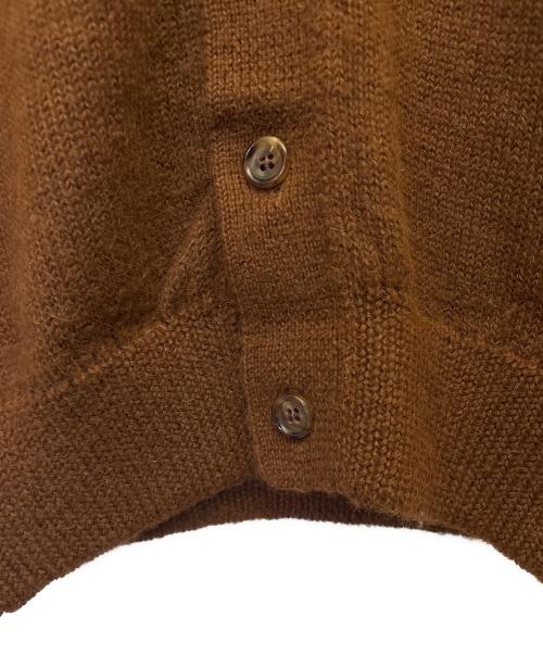 COMME des GARCONS HOMME（コムデギャルソン オム）COMME des GARCONS HOMME (コムデギャルソン オム) アルパカカーディガン ブラウン サイズ:FREEの古着・服飾アイテム