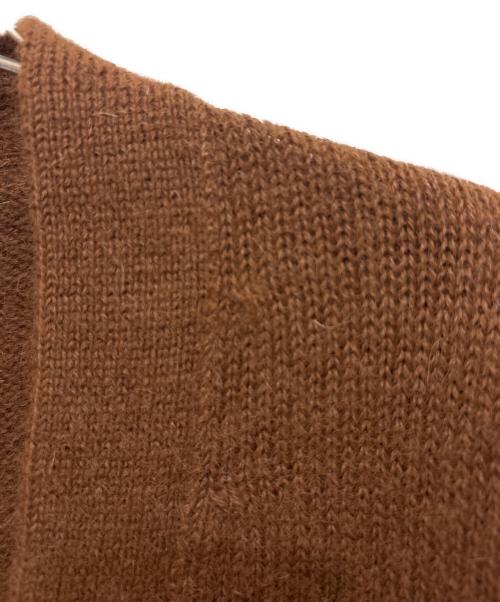 COMME des GARCONS HOMME（コムデギャルソン オム）COMME des GARCONS HOMME (コムデギャルソン オム) アルパカカーディガン ブラウン サイズ:FREEの古着・服飾アイテム