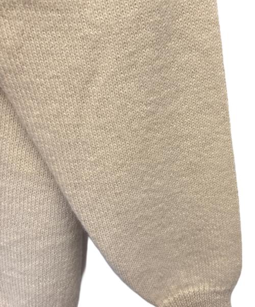 COMME des GARCONS HOMME（コムデギャルソン オム）COMME des GARCONS HOMME (コムデギャルソン オム) モックネックアルパカウールニット アイボリー サイズ:FREEの古着・服飾アイテム