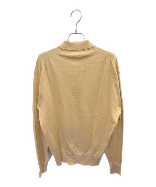 COMME des GARCONS HOMME（コムデギャルソン オム）COMME des GARCONS HOMME (コムデギャルソン オム) ニットポロシャツ ベージュ サイズ:Freeの古着・服飾アイテム