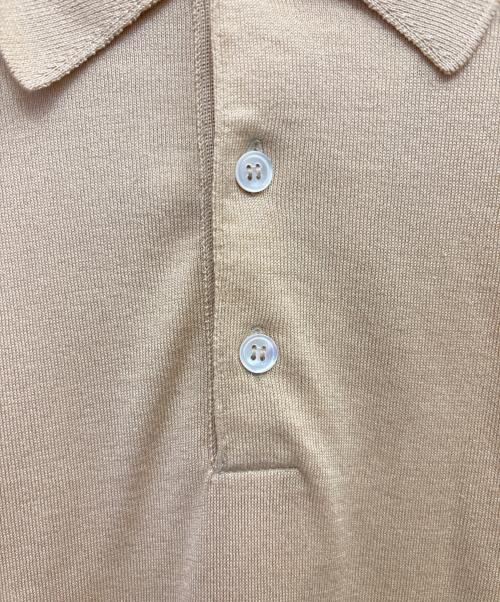 COMME des GARCONS HOMME（コムデギャルソン オム）COMME des GARCONS HOMME (コムデギャルソン オム) ニットポロシャツ ベージュ サイズ:Freeの古着・服飾アイテム