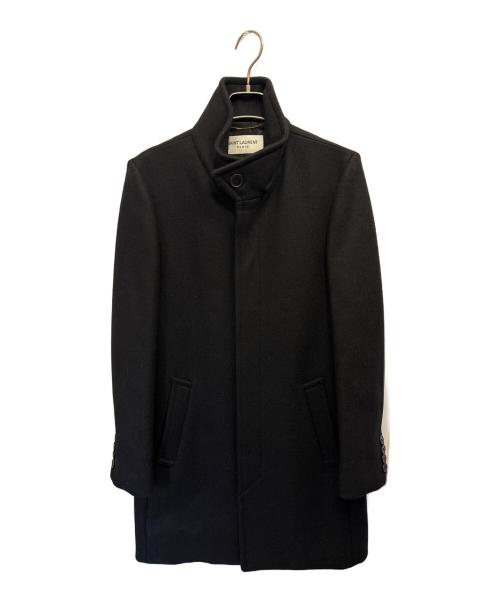 Saint Laurent Paris（サンローランパリ）Saint Laurent Paris (サンローランパリ) ウールコート ブラック サイズ:F36の古着・服飾アイテム