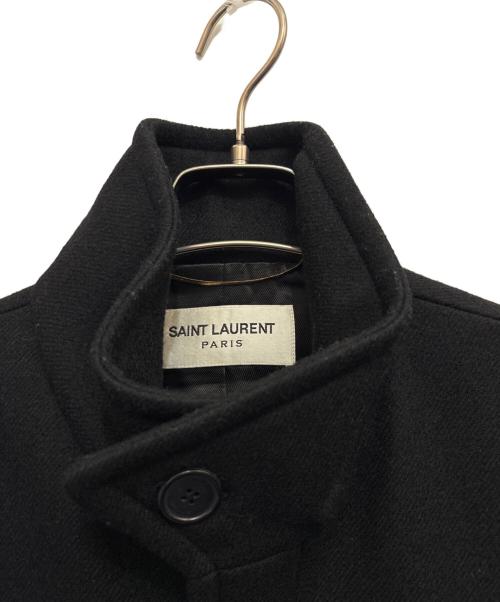 Saint Laurent Paris（サンローランパリ）Saint Laurent Paris (サンローランパリ) ウールコート ブラック サイズ:F36の古着・服飾アイテム